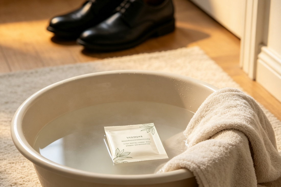 Itchy, Flaky, Less-Fresh Feet: A Softer End to a Day in Shoes