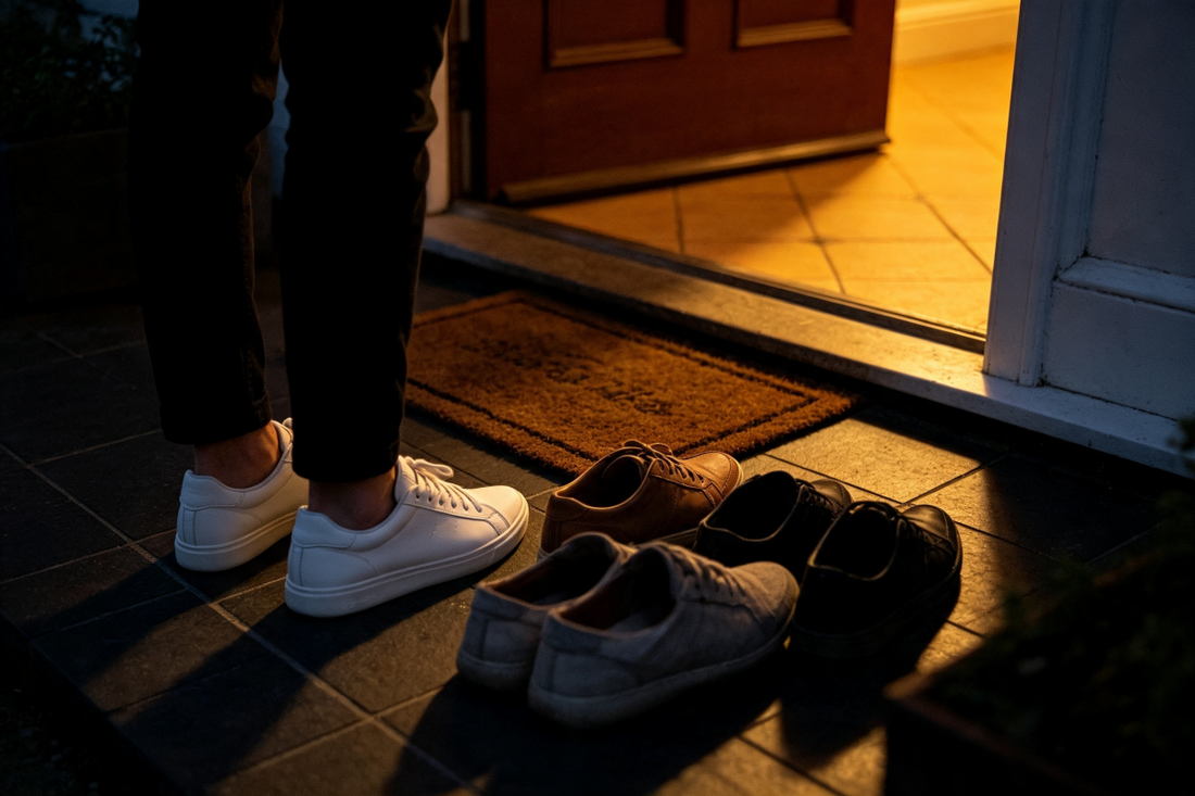 She Kept Her Shoes On at the Dinner Party