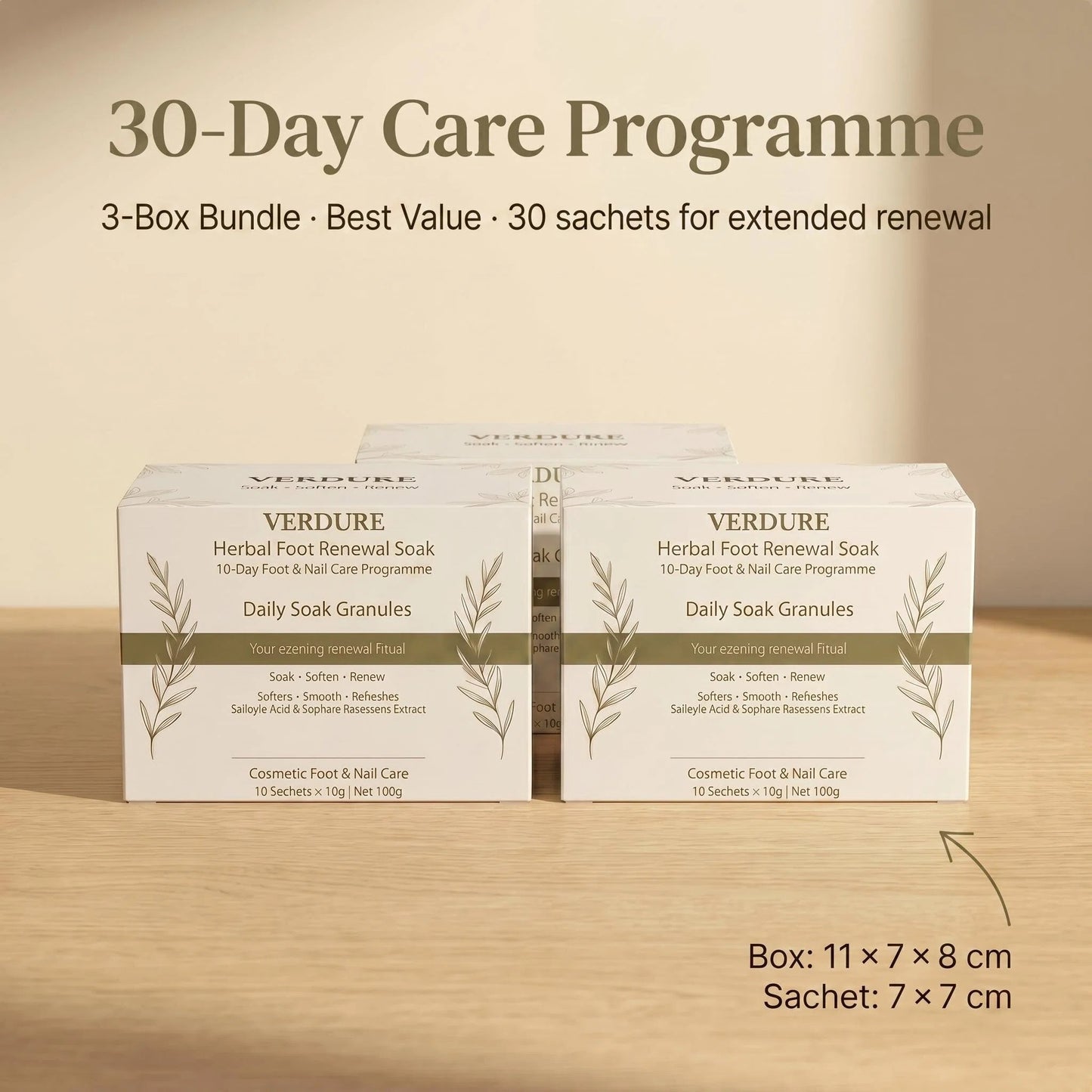 VERDURE Herbal Foot Renewal Soak